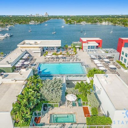 Best Stay - Rooftop Pool & Hot Tub - Hollywood Beach Bagian luar foto