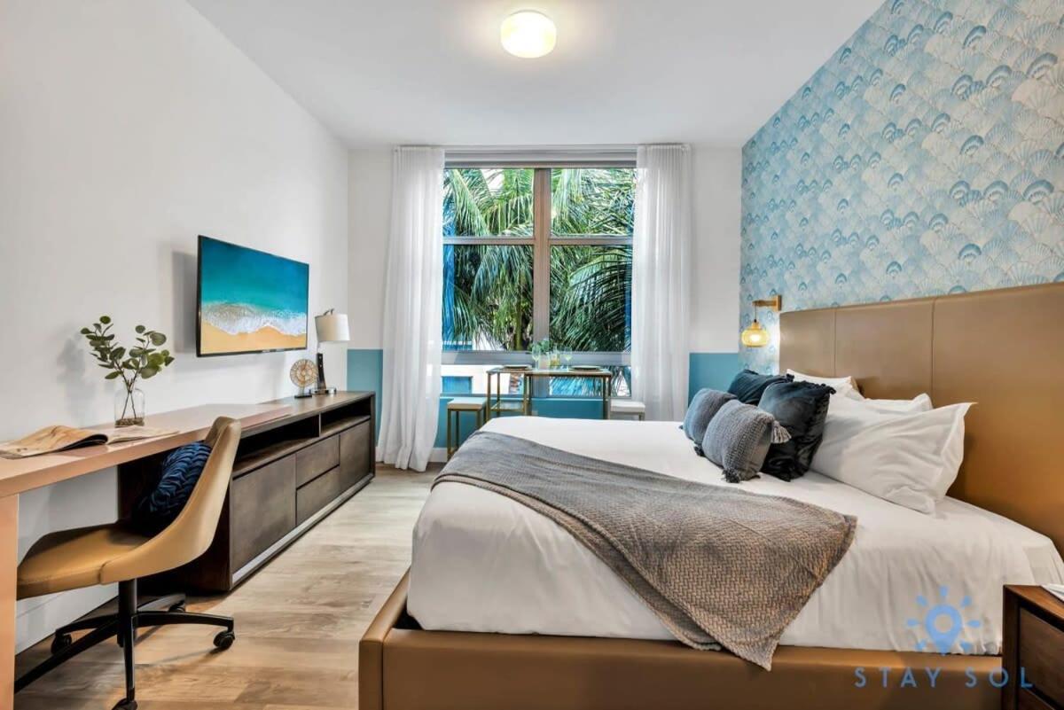 Best Stay - Rooftop Pool & Hot Tub - Hollywood Beach Bagian luar foto