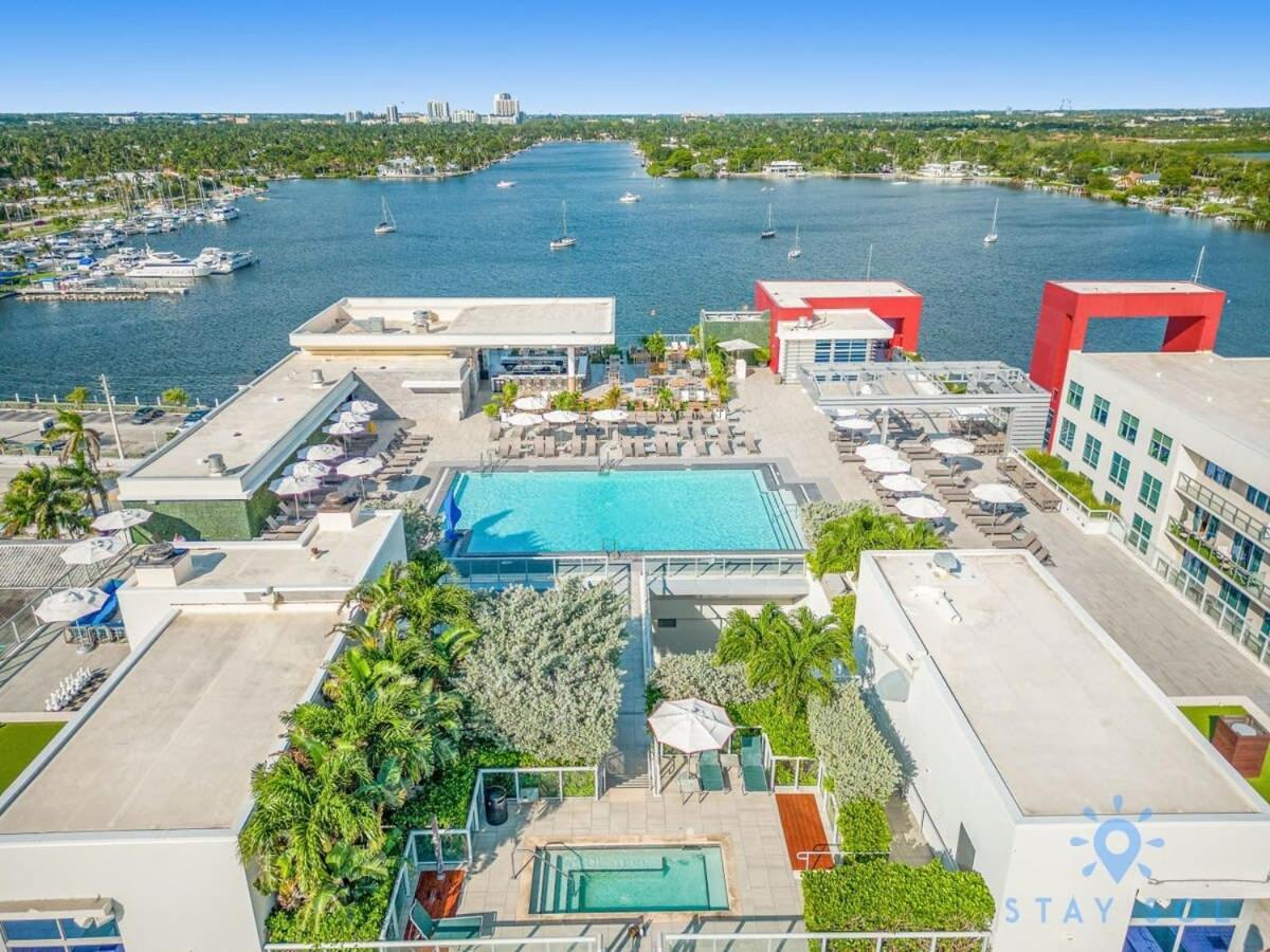 Best Stay - Rooftop Pool & Hot Tub - Hollywood Beach Bagian luar foto