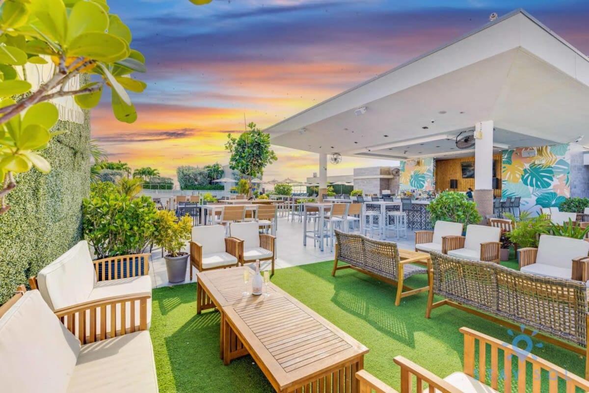 Best Stay - Rooftop Pool & Hot Tub - Hollywood Beach Bagian luar foto