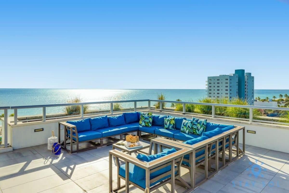 Best Stay - Rooftop Pool & Hot Tub - Hollywood Beach Bagian luar foto