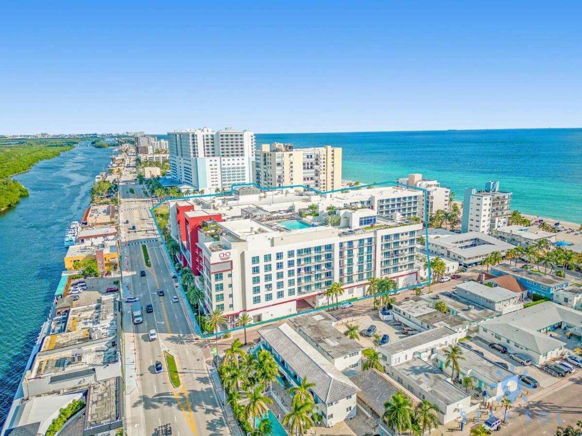 Best Stay - Rooftop Pool & Hot Tub - Hollywood Beach Bagian luar foto