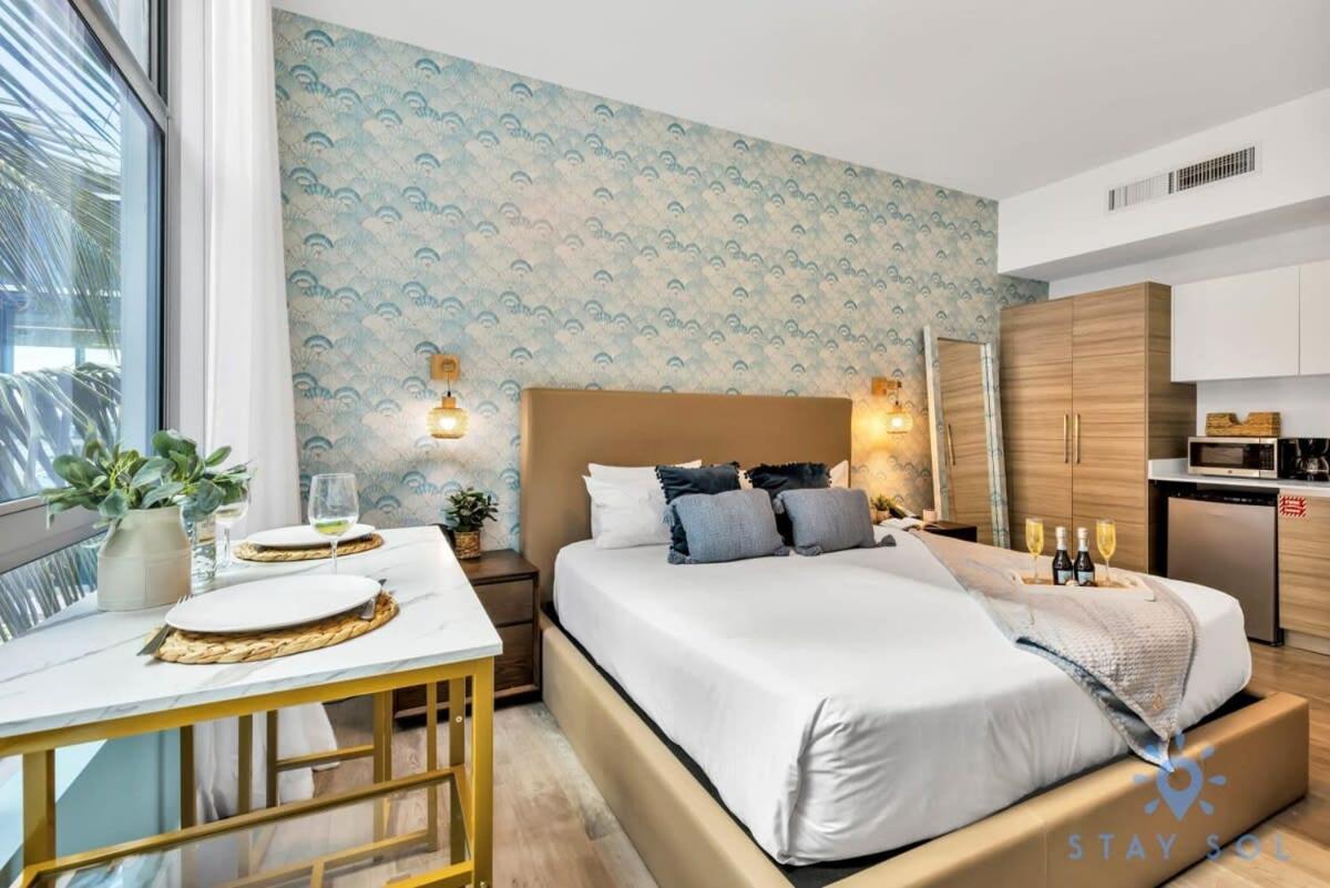Best Stay - Rooftop Pool & Hot Tub - Hollywood Beach Bagian luar foto
